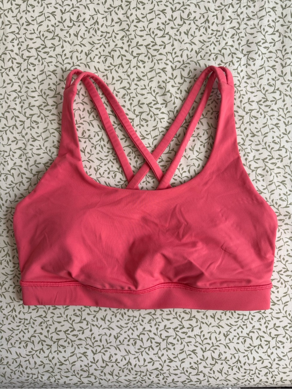 lululemon Energy Bra - pink - size 6